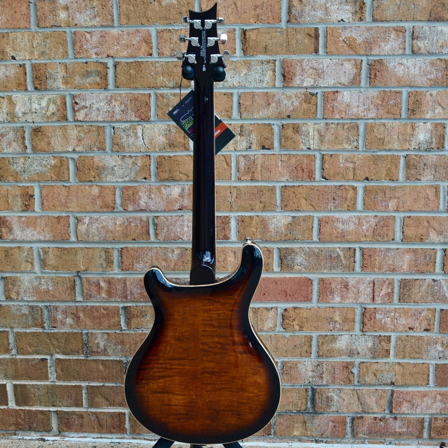 PRS SE Hollowbody II Piezo Black Gold Burst