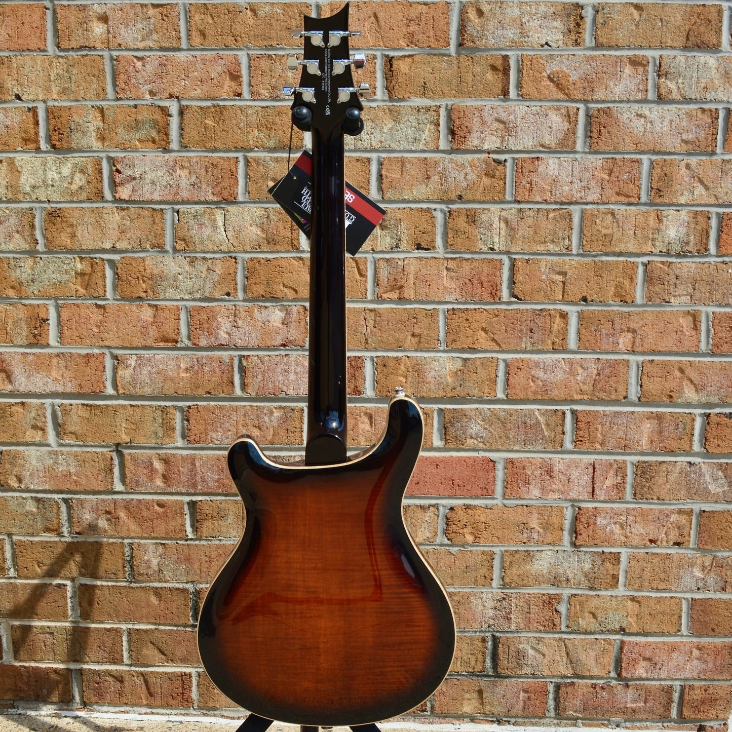 PRS SE Hollowbody II Piezo Black Gold Burst