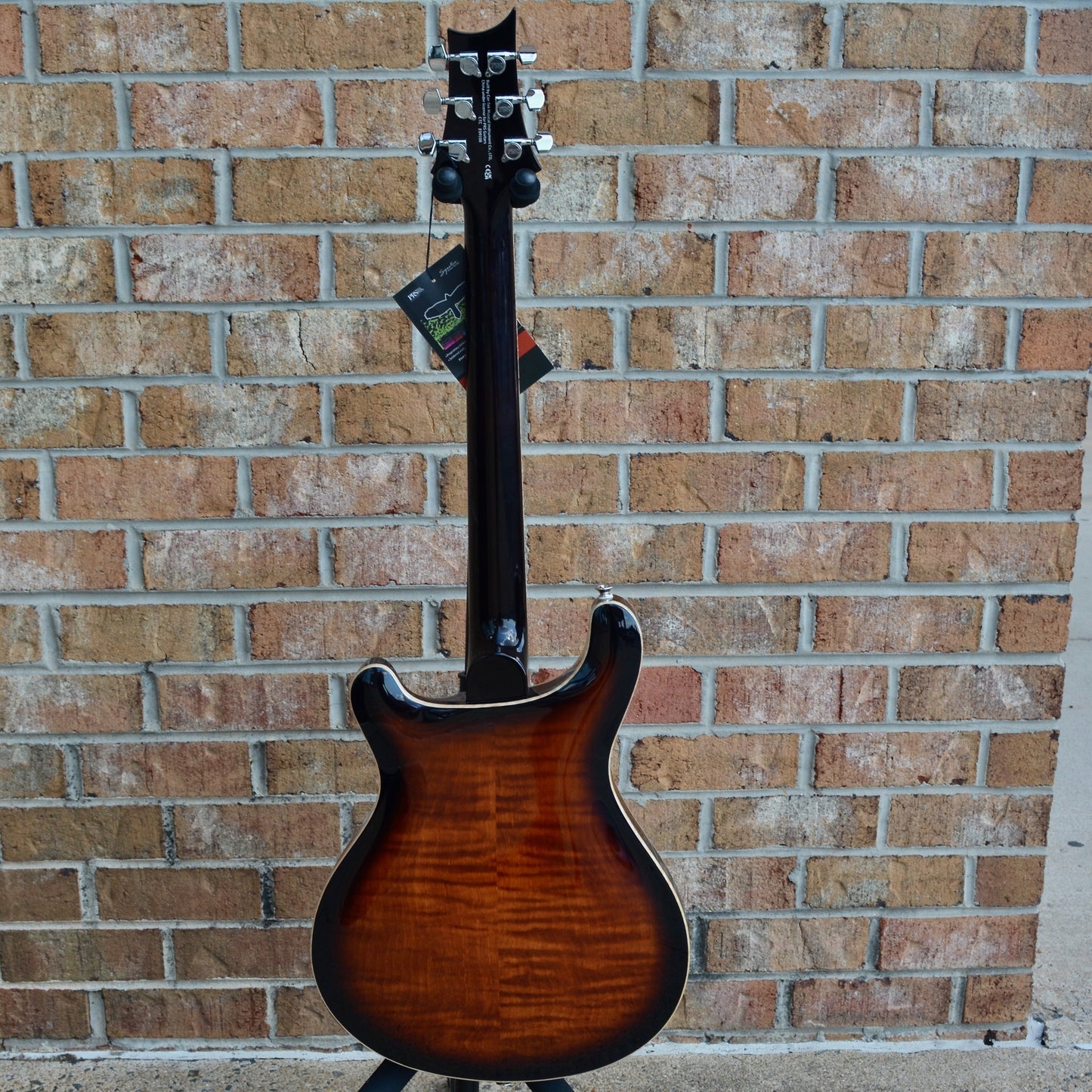 PRS SE Hollowbody II Piezo Black Gold Burst