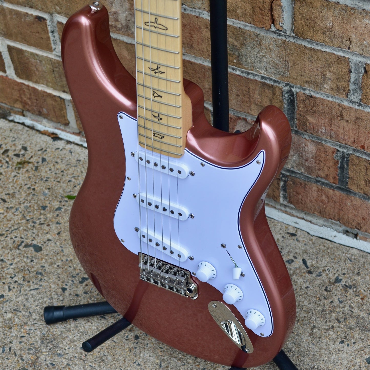 PRS Silver Sky Midnight Rose Maple