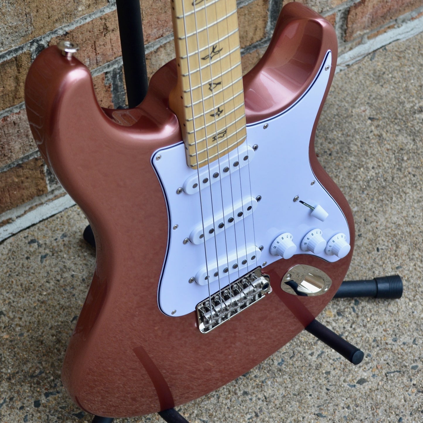 PRS Silver Sky Midnight Rose Maple