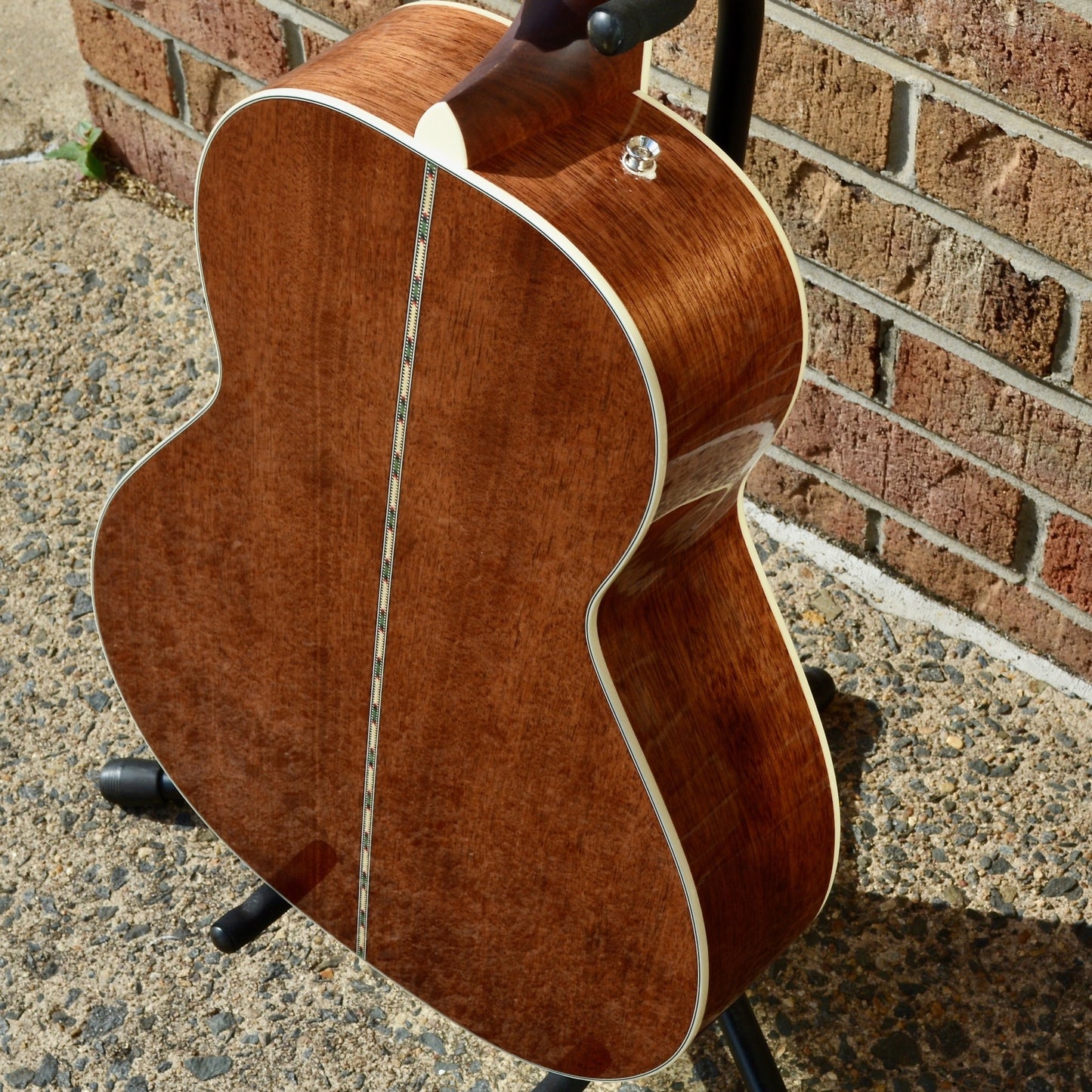 Fender PS-220E Parlor, Ovangkol Fingerboard, 3-Color Vintage Sunburst