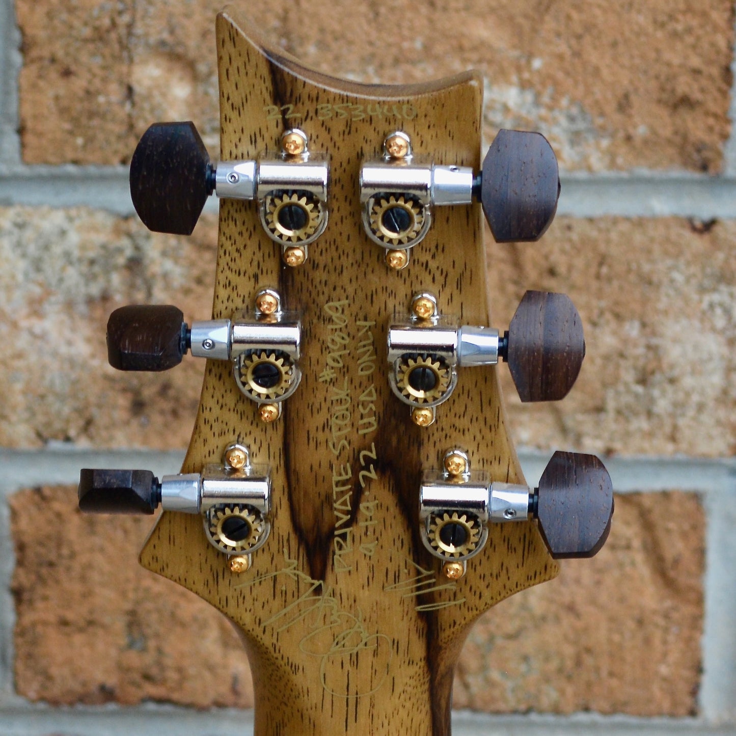 PRS Special Semi-Hollow Lefty Private Stock Ziricote // Black Limba // Brazilian Rosewood