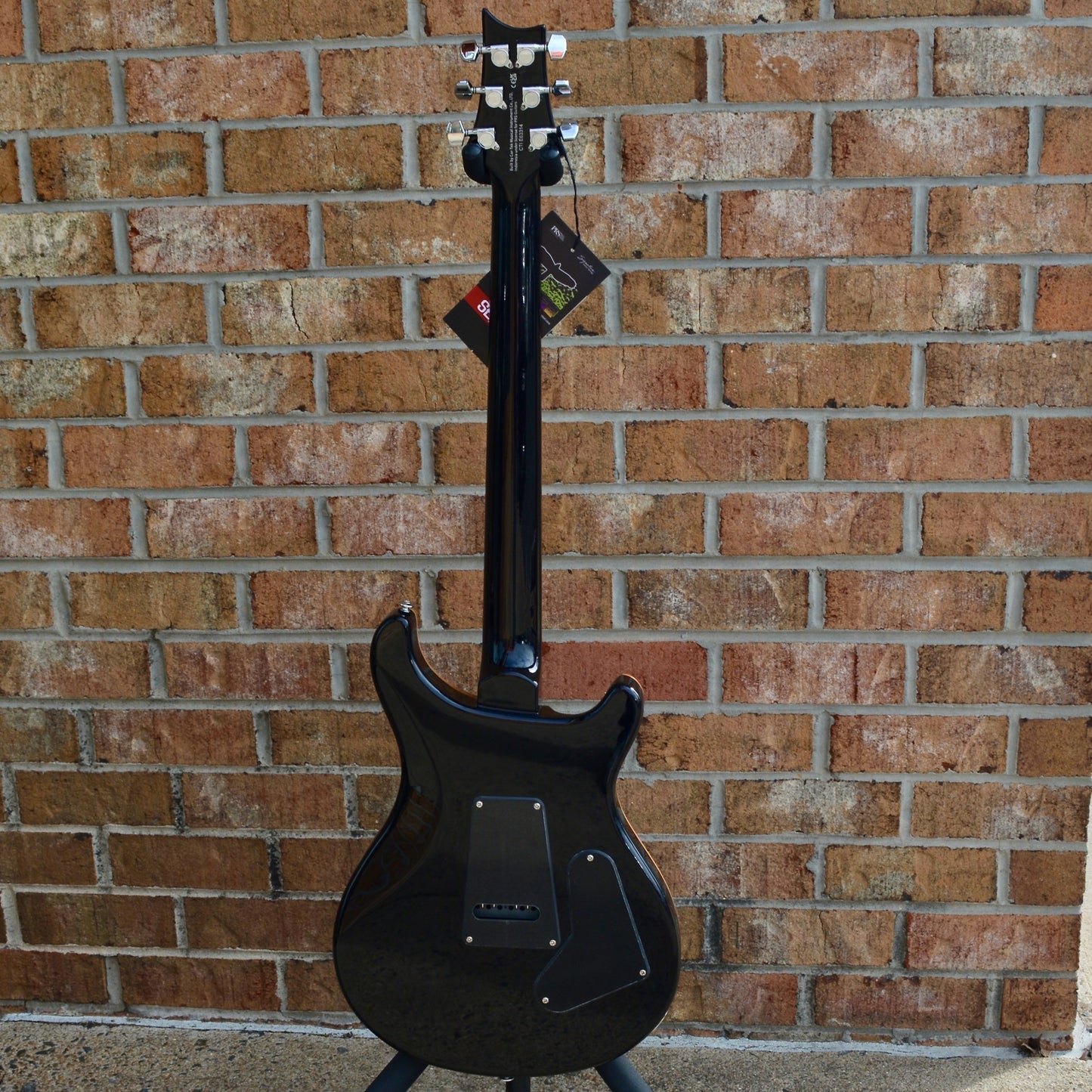 PRS SE Custom 24 Lefty Black Gold Sunburst