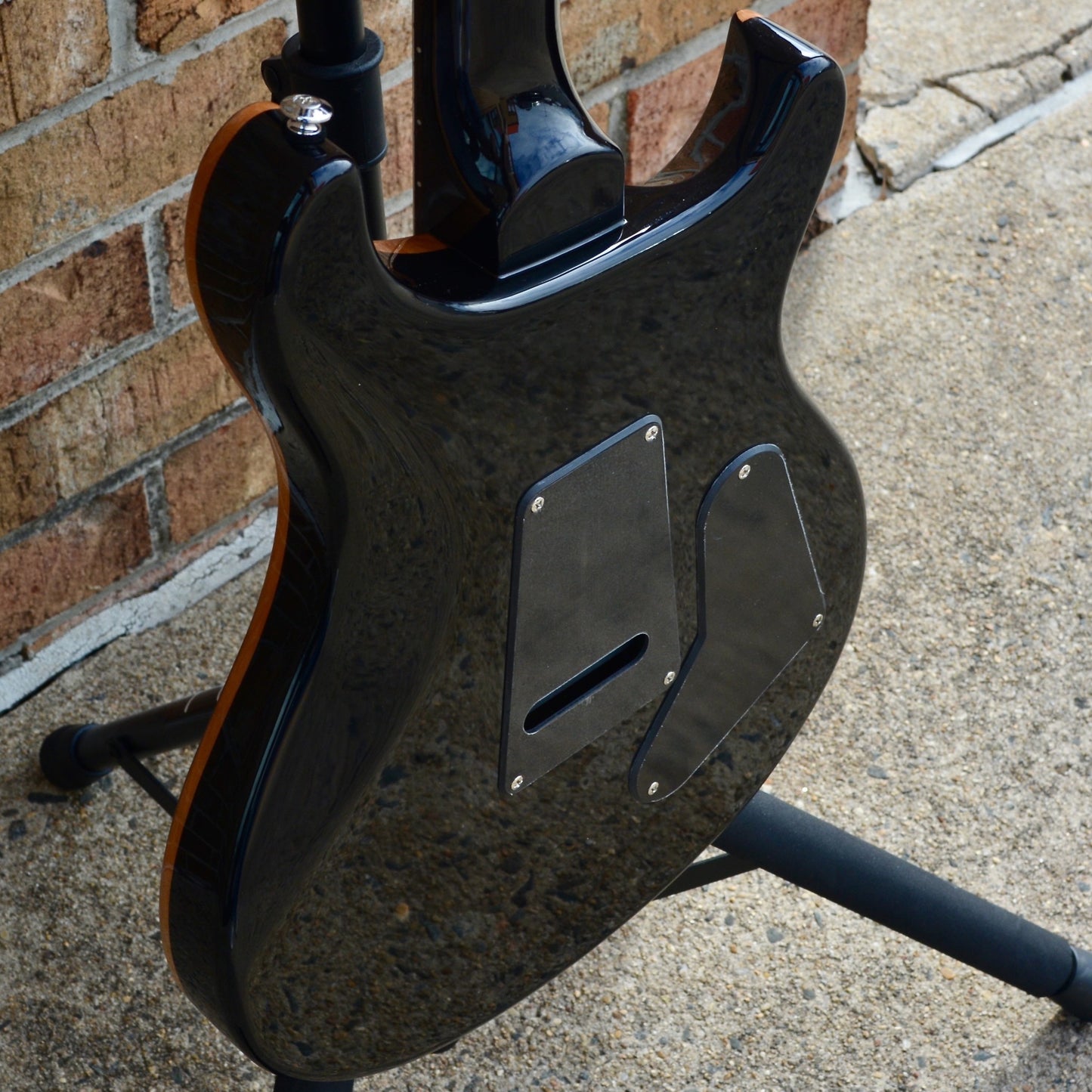 PRS SE Custom 24 Lefty Black Gold Sunburst