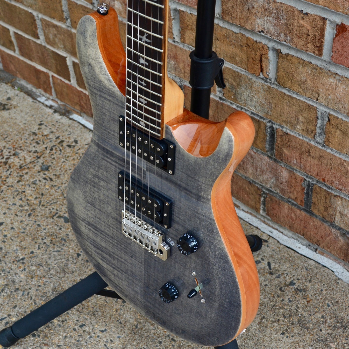 2022 PRS SE Custom 24 Charcoal