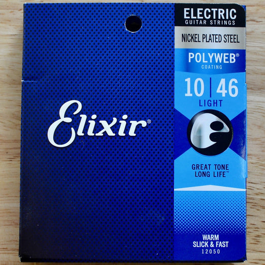 Elixir Nickle Electric Strings Polyweb Coating Light