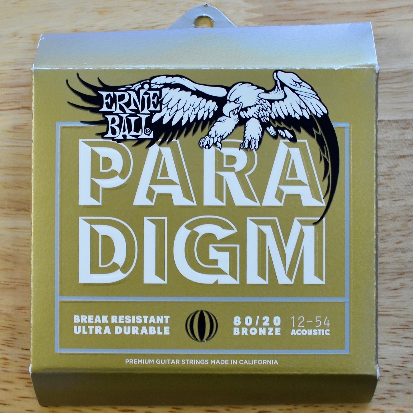 Ernie Ball Paradigm Acoustic Strings 80/20 Bronze 12-54