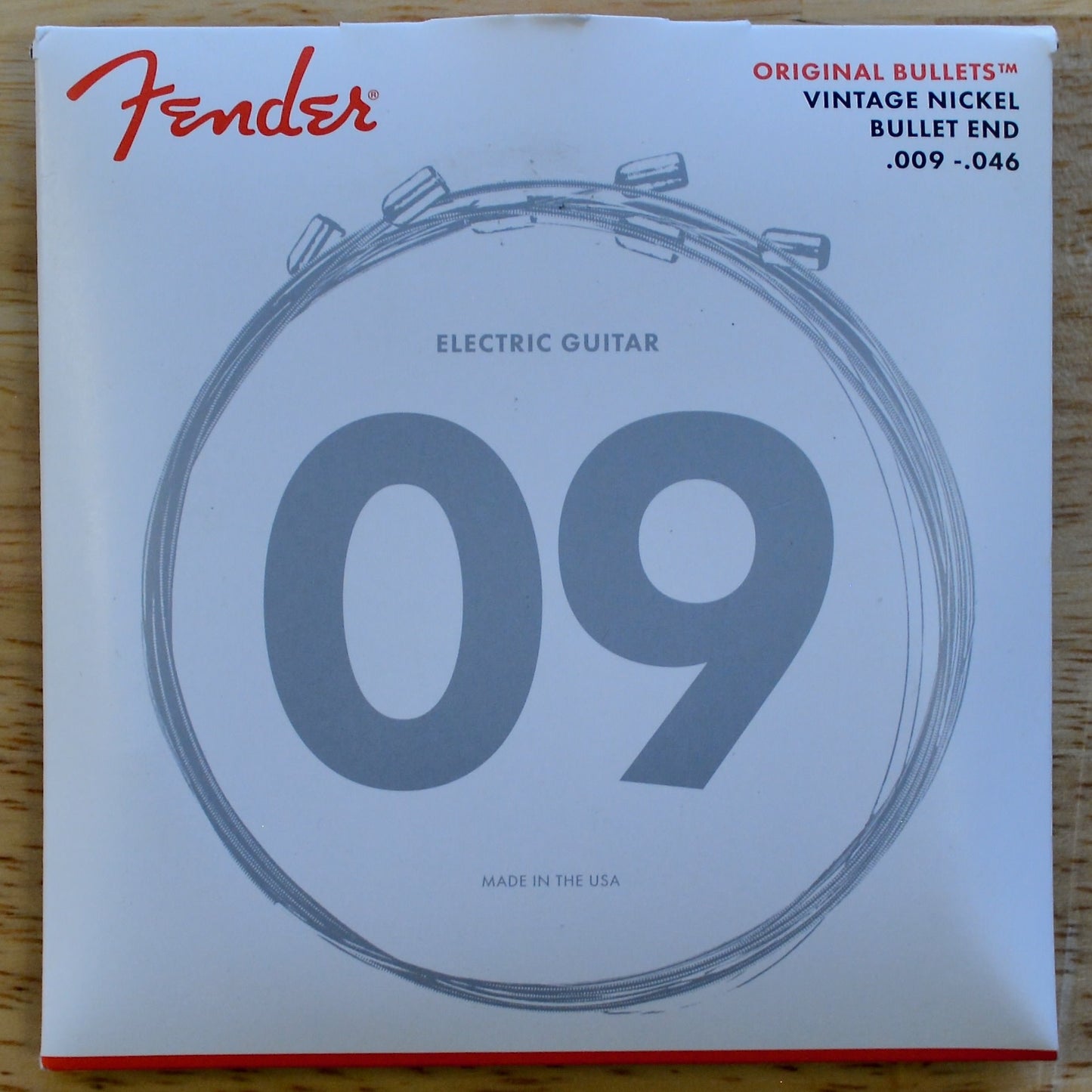Fender 3150 Original Bullets Pure Nickel Strings 9-42