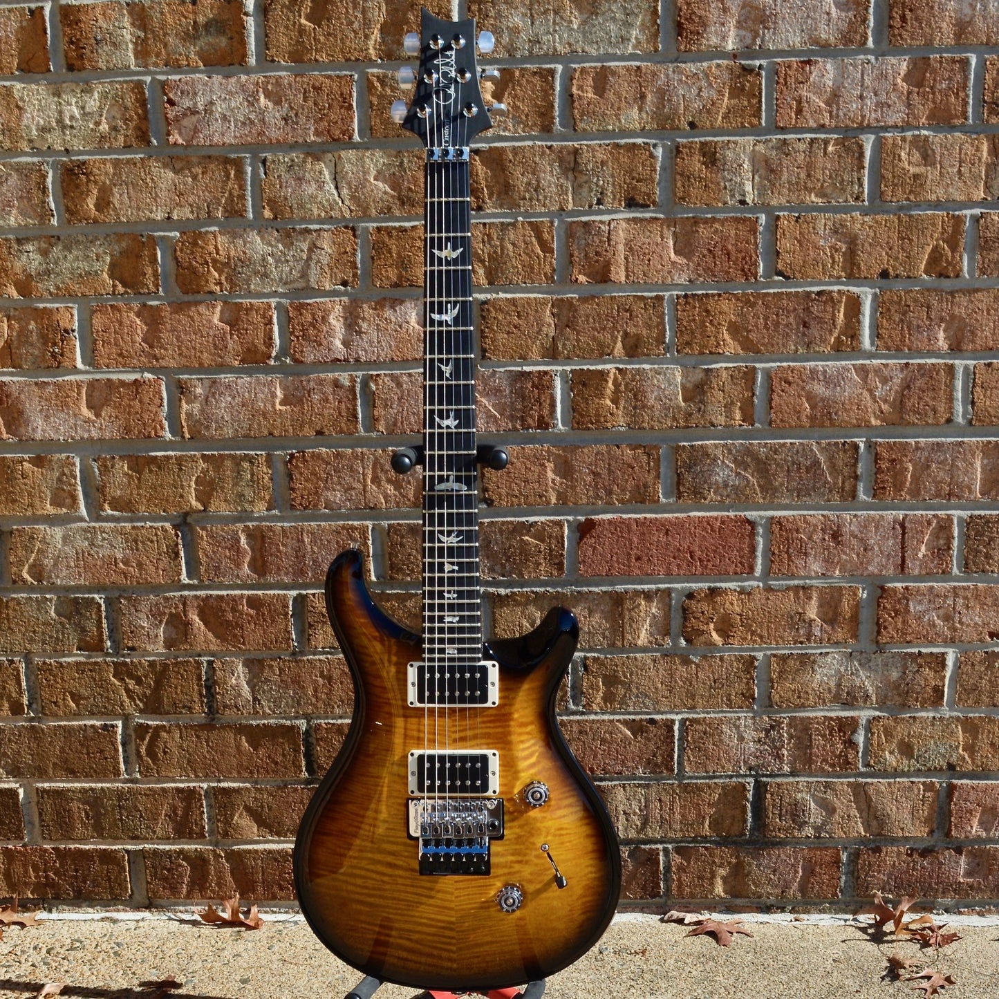PRS Custom 24 Floyd 10 Top Black Wrap Burst