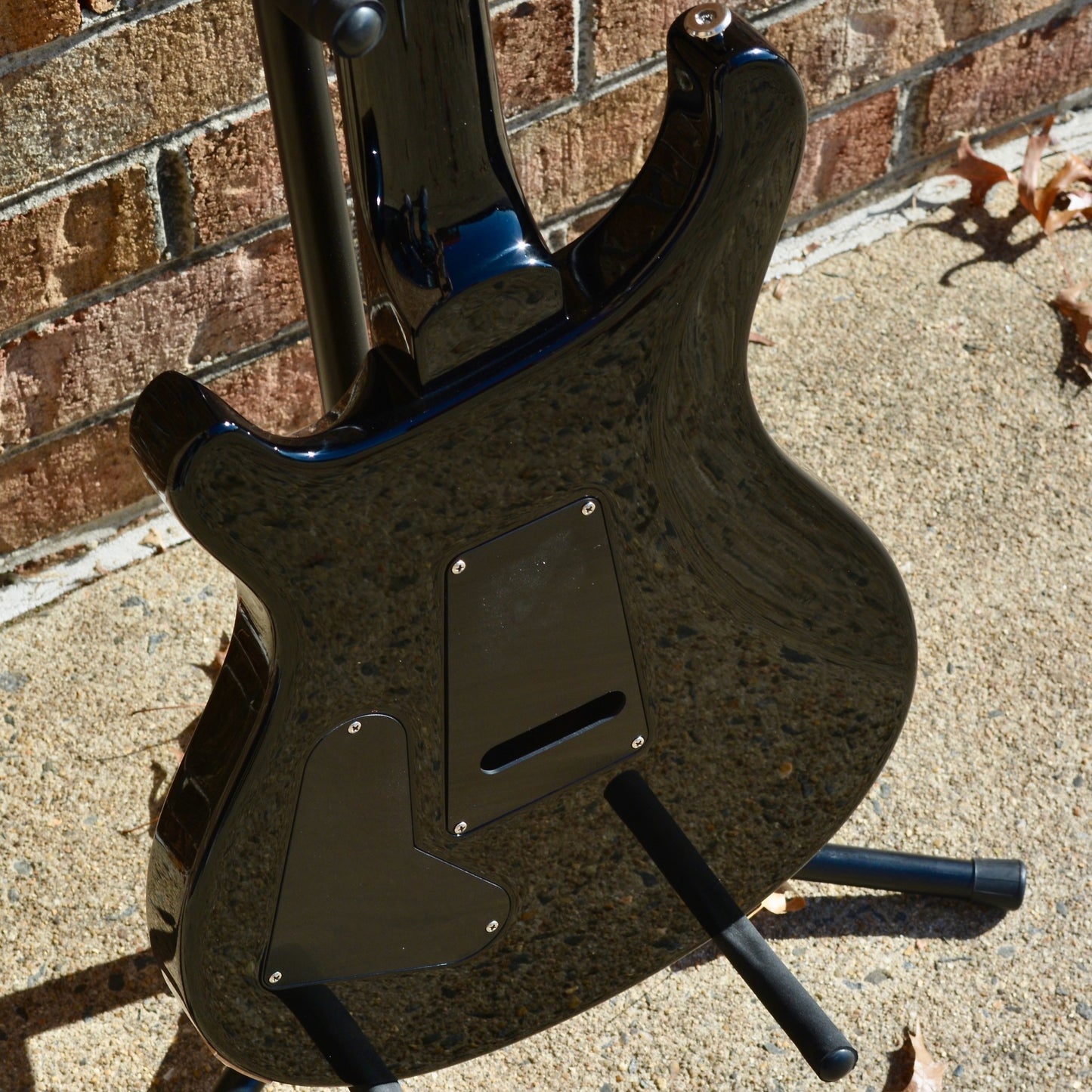 PRS Custom 24 Floyd 10 Top Black Wrap Burst