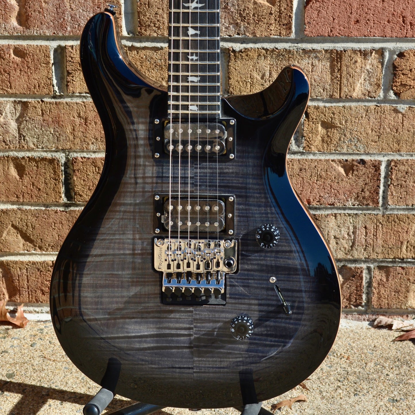 2022 PRS SE Custom 24 "Floyd"Charcoal Burst