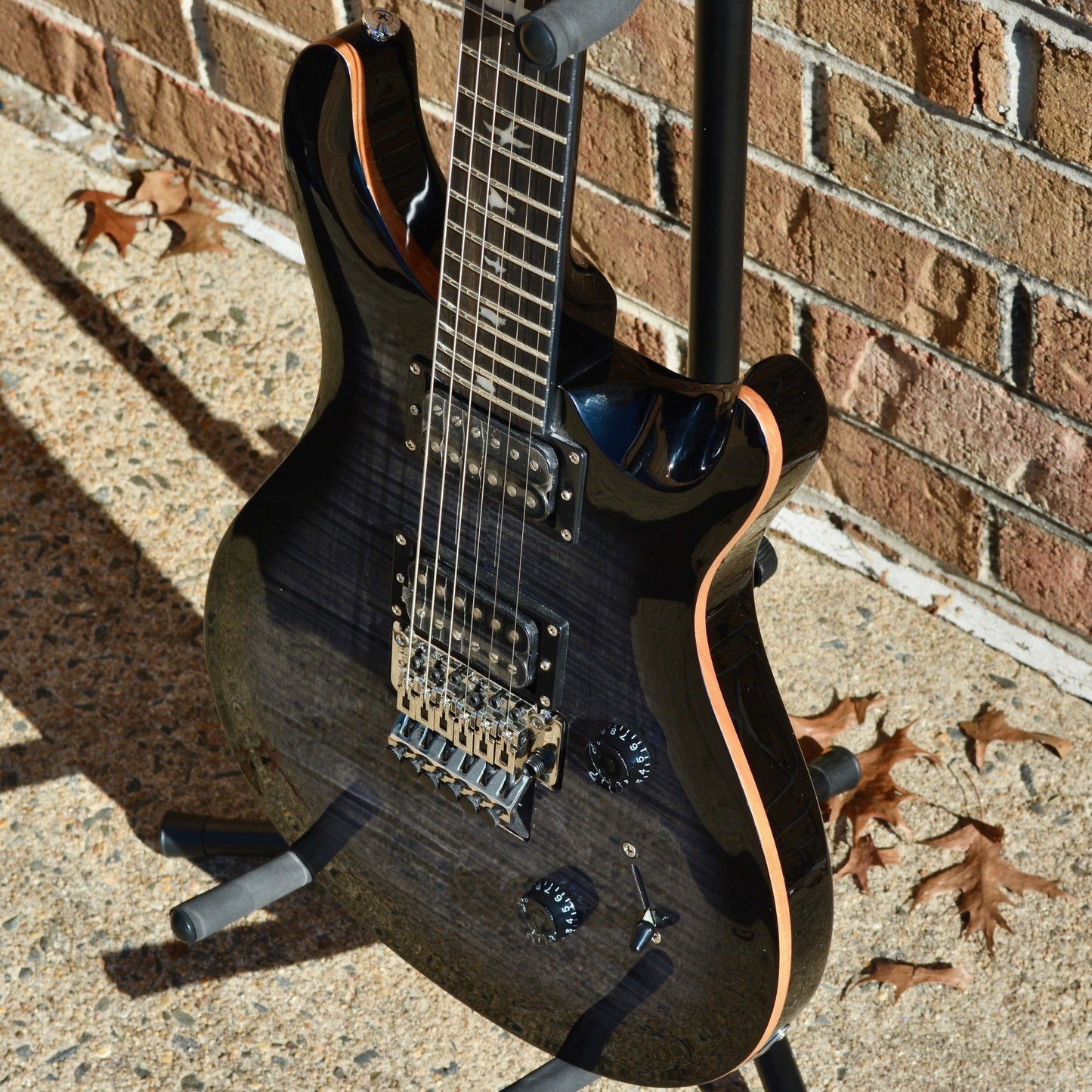 2022 PRS SE Custom 24 "Floyd"Charcoal Burst