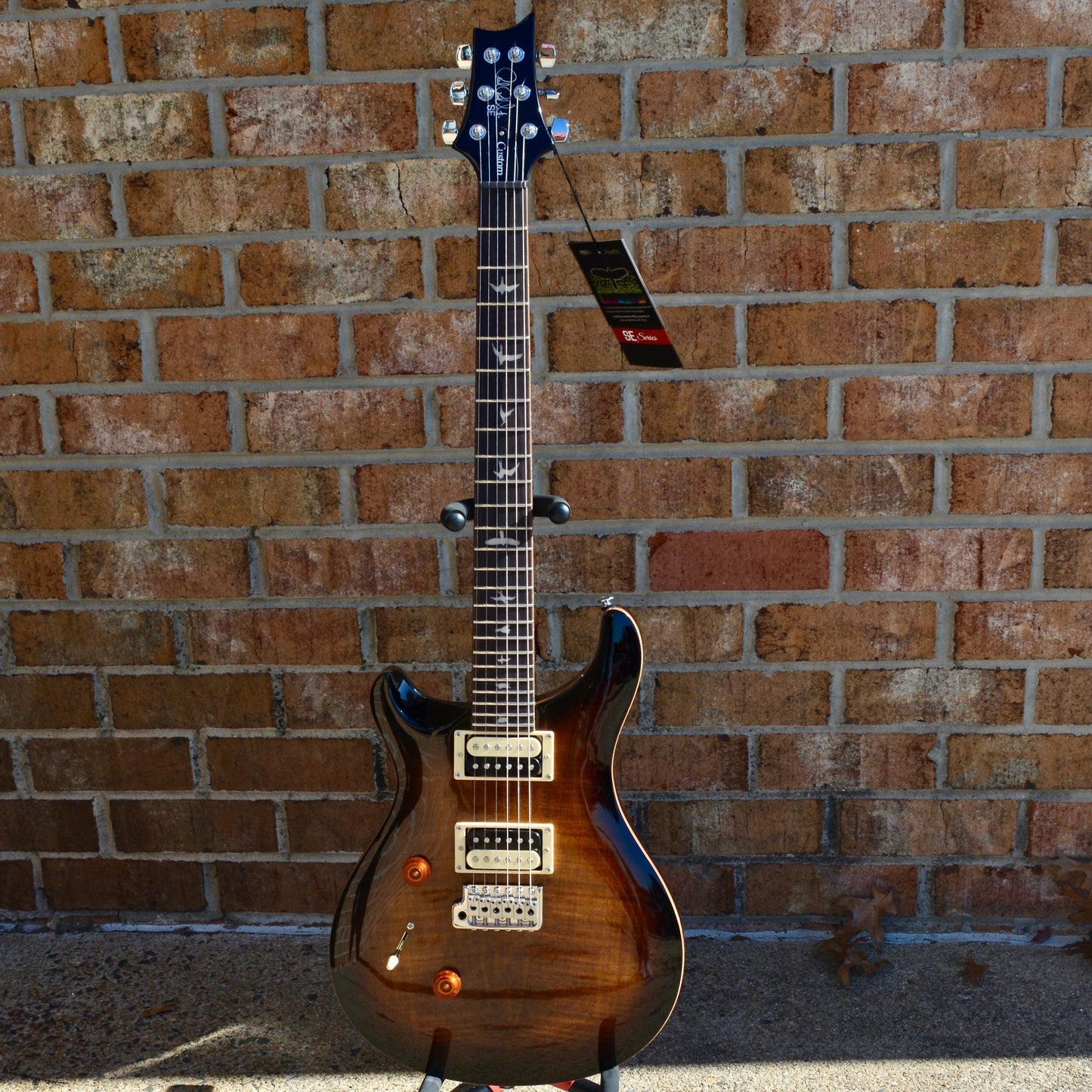 2022 PRS SE Custom 24 "Lefty" Black Gold Burst
