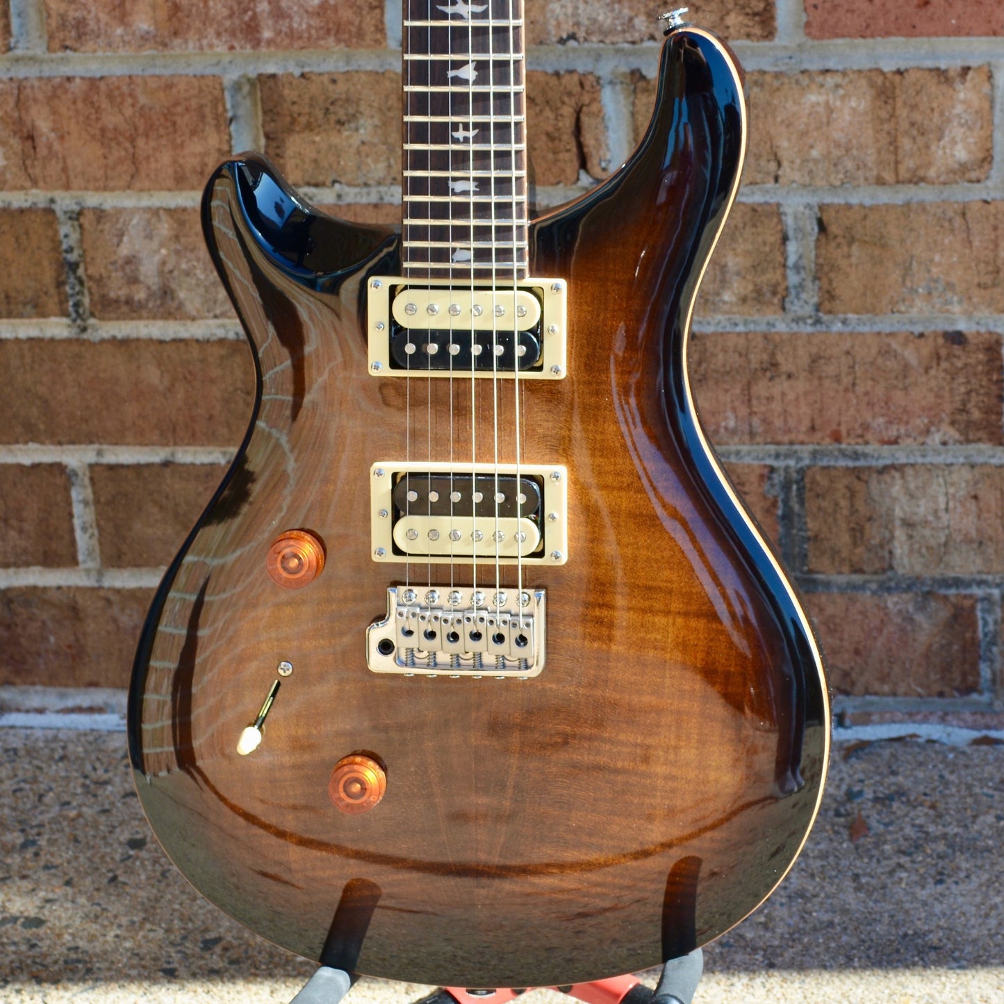 2022 PRS SE Custom 24 "Lefty" Black Gold Burst