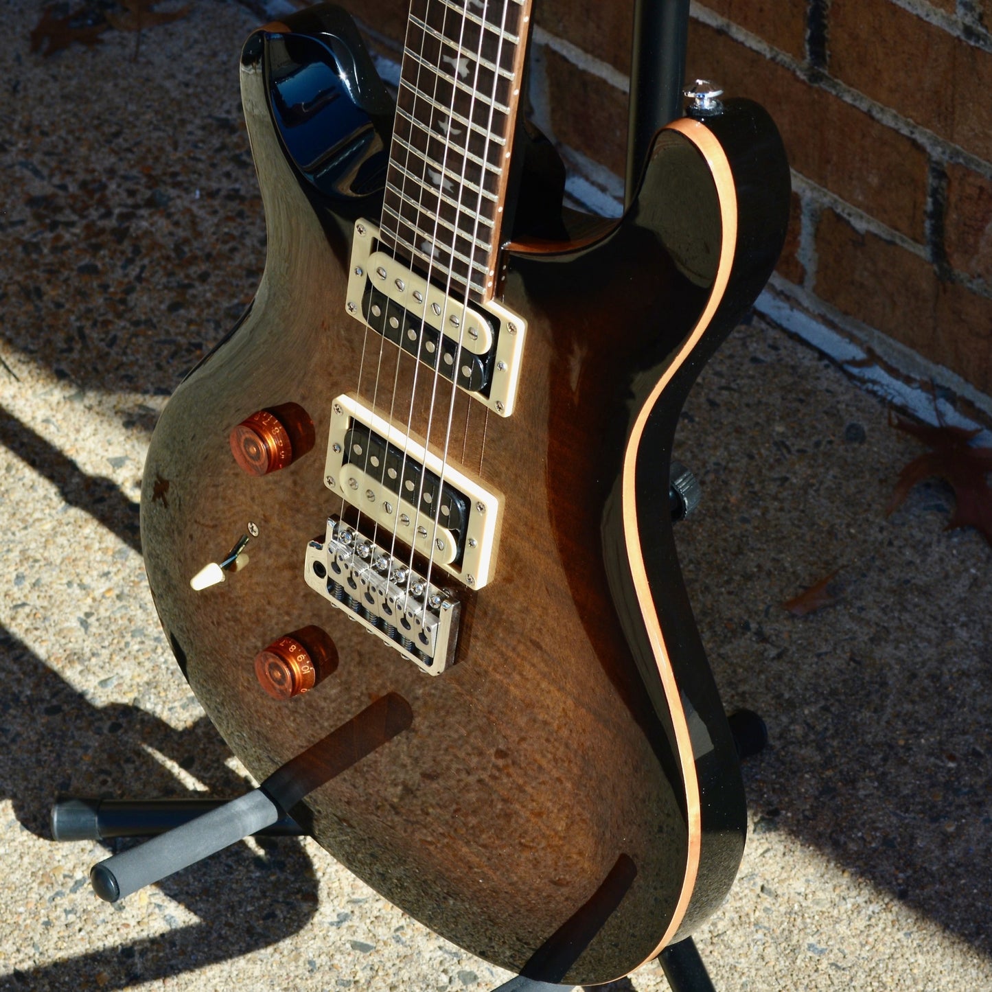 2022 PRS SE Custom 24 "Lefty" Black Gold Burst