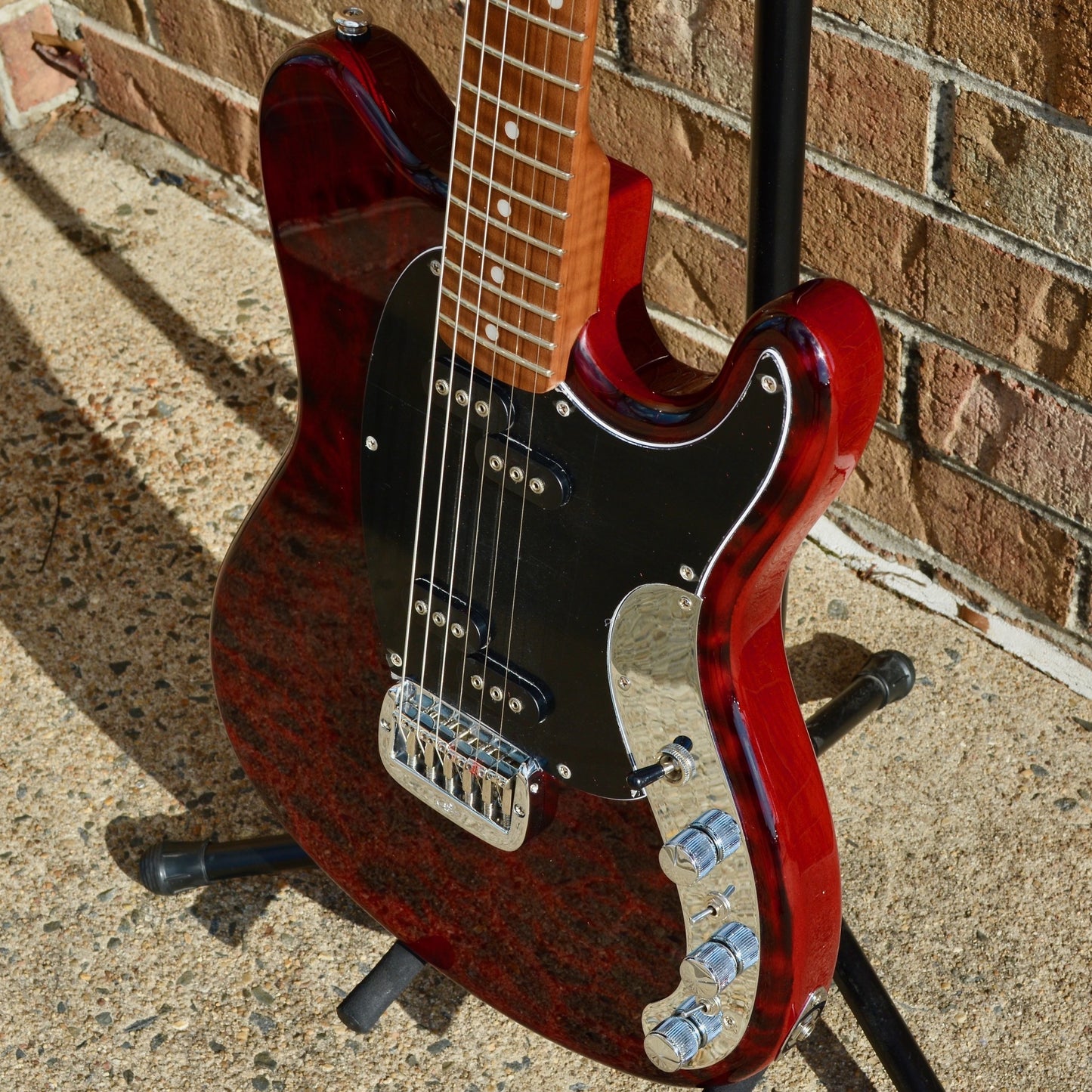 G&L 40th Anniversary Espada Ruby Red Metallic