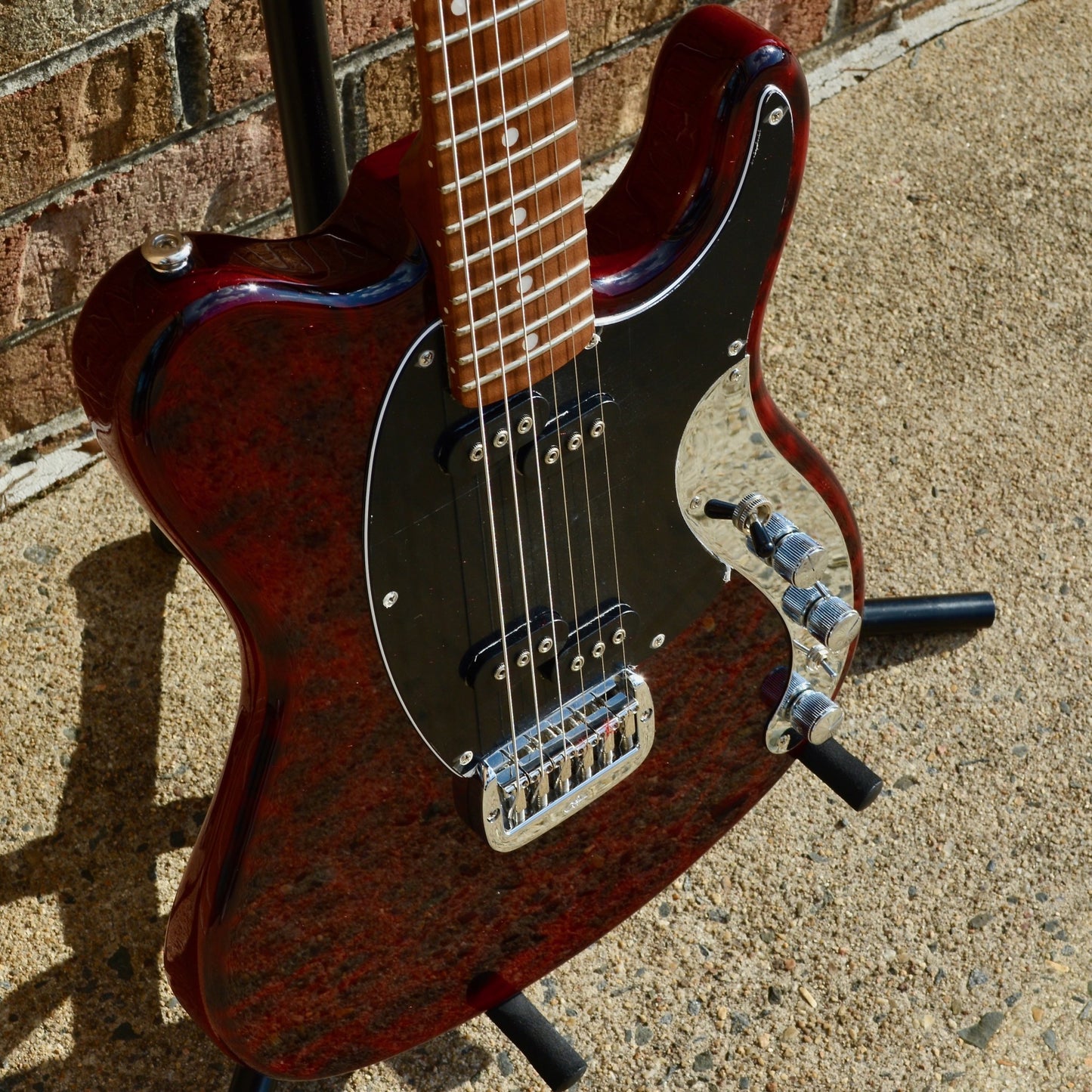 G&L 40th Anniversary Espada Ruby Red Metallic