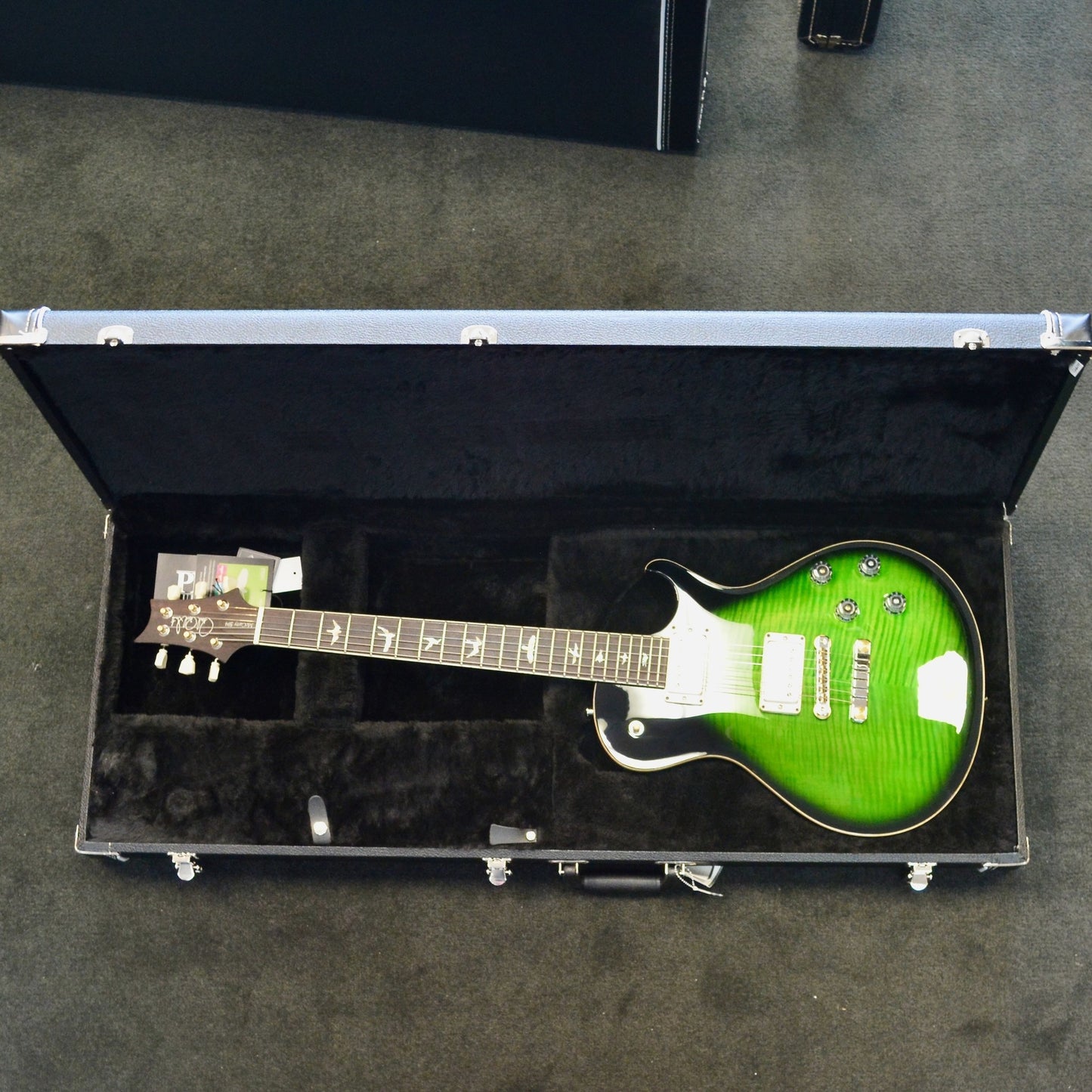 PRS McCarty 594 Singlecut Emerald Green w/ Black Wrap Burst
