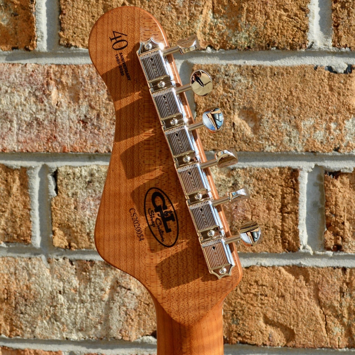 G&L 40th Anniversary Espada Ruby Red Metallic