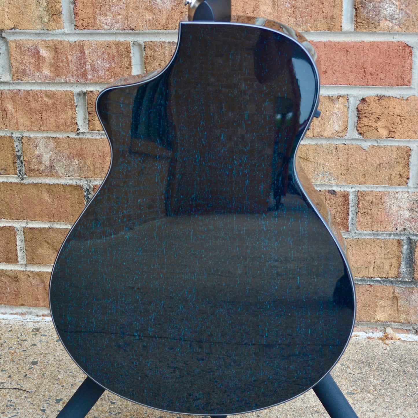 Breedlove Rainforest S Concert Midnight Blue CE African Mahogany