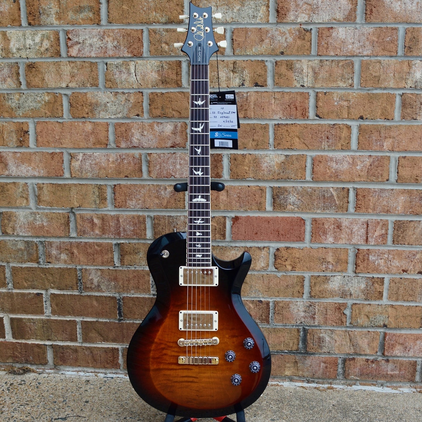 PRS S2 McCarty 594 Single Cut Tri-Color Burst