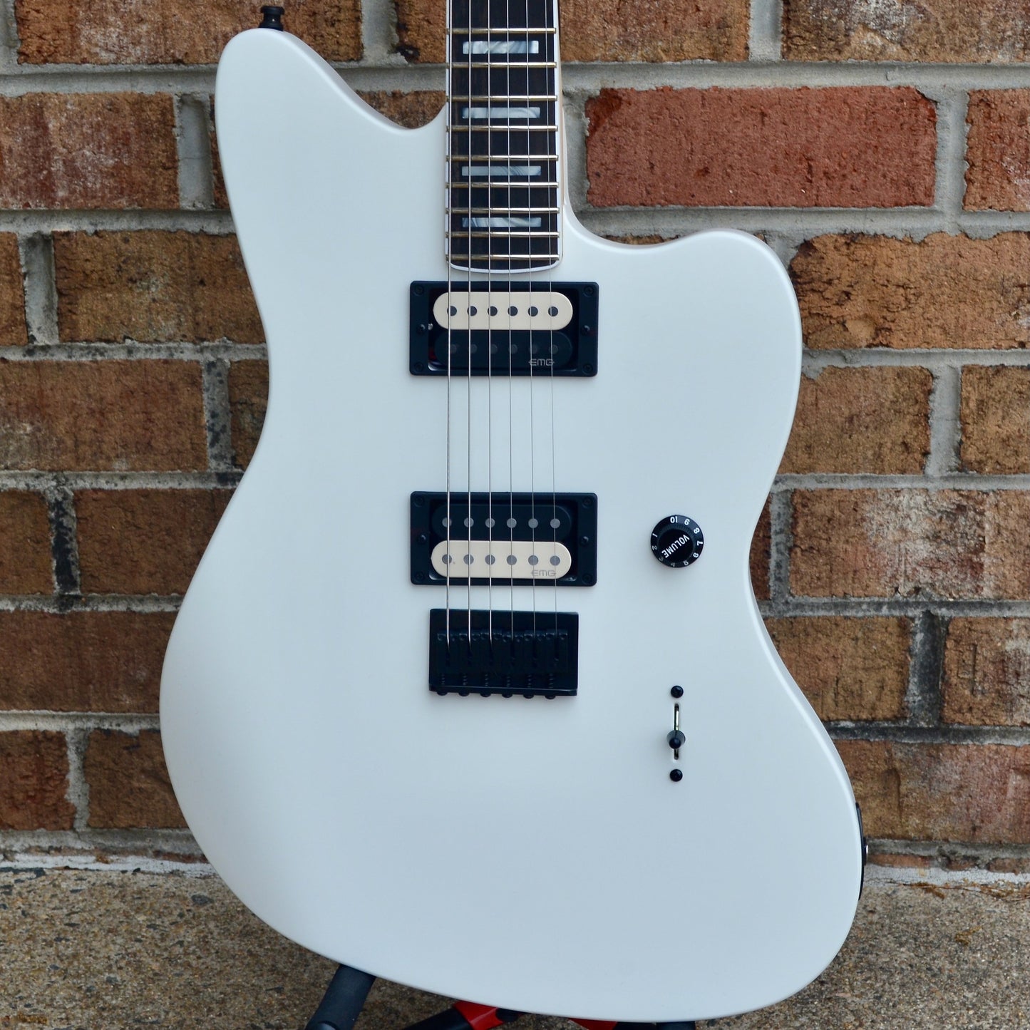 Fender Jim Root Jazzmaster® V4, Ebony Fingerboard, Flat White