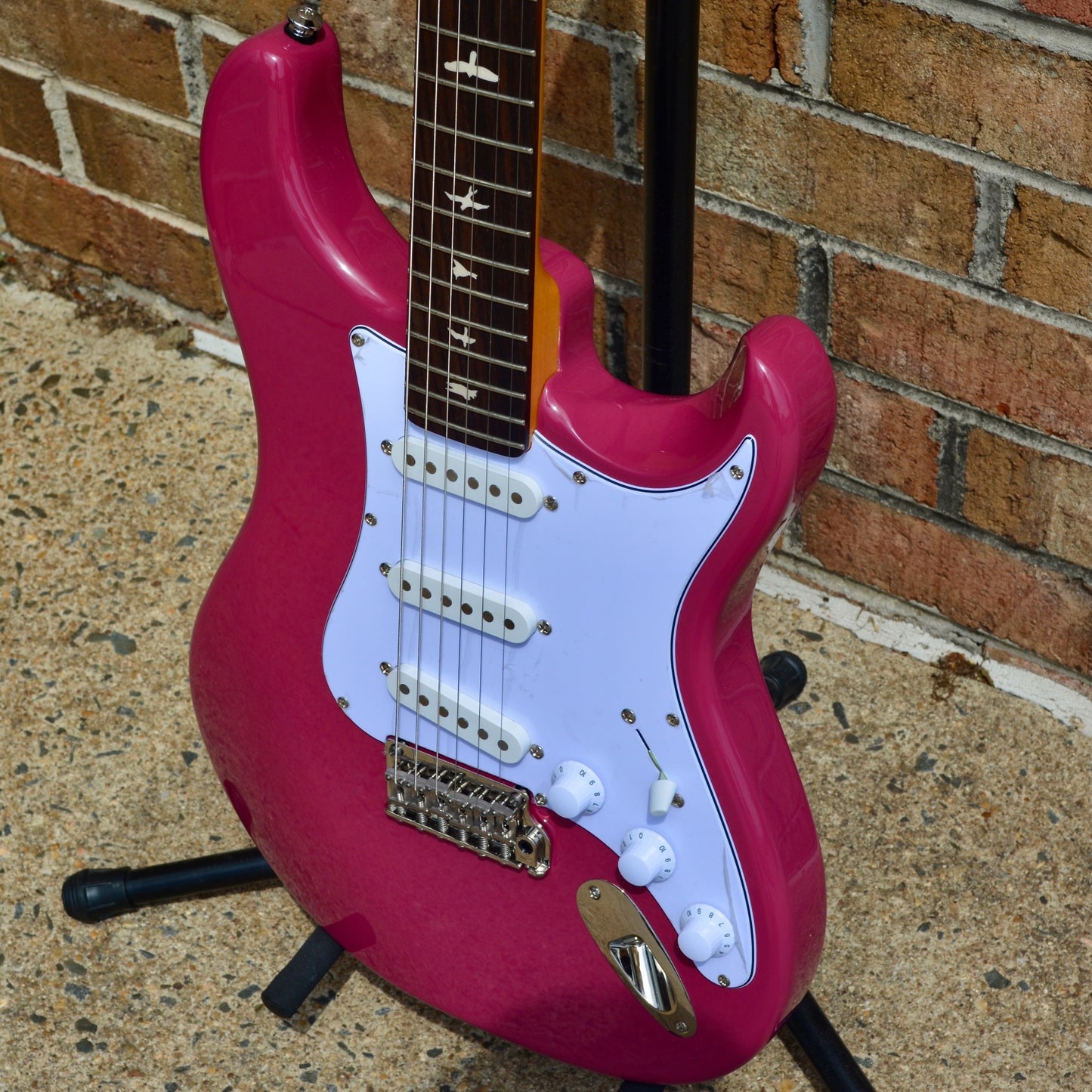 PRS SE Silver Sky Dragonfruit