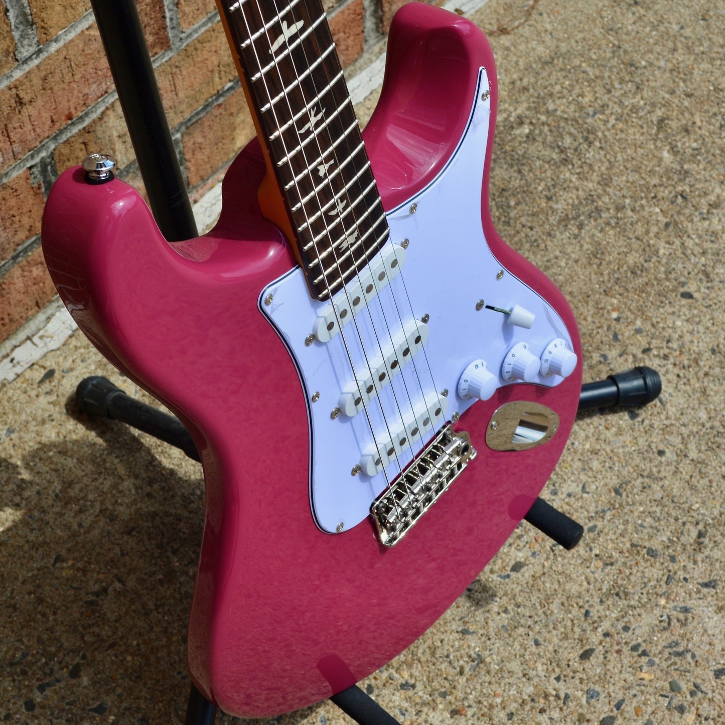 PRS SE Silver Sky Dragonfruit