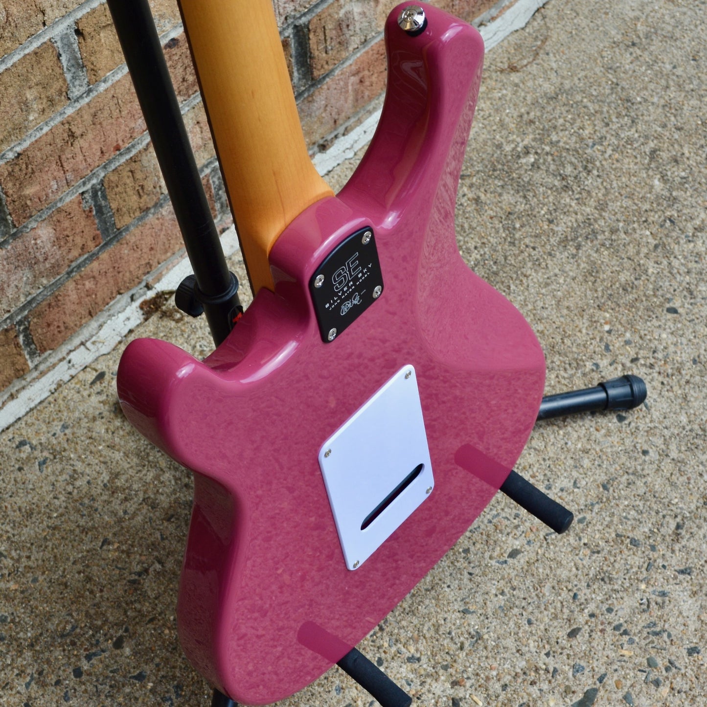 PRS SE Silver Sky Dragonfruit