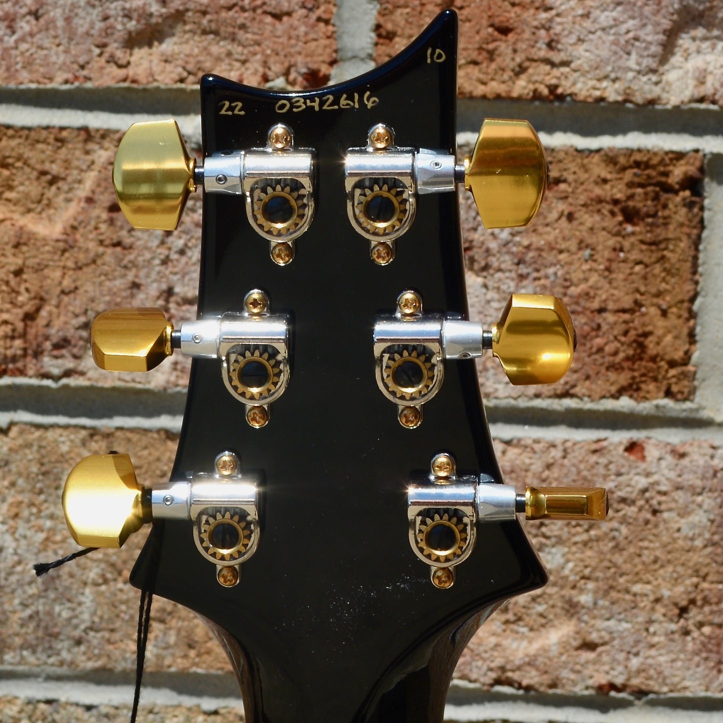 PRS Custom 24 10 Top Charcoal Burst