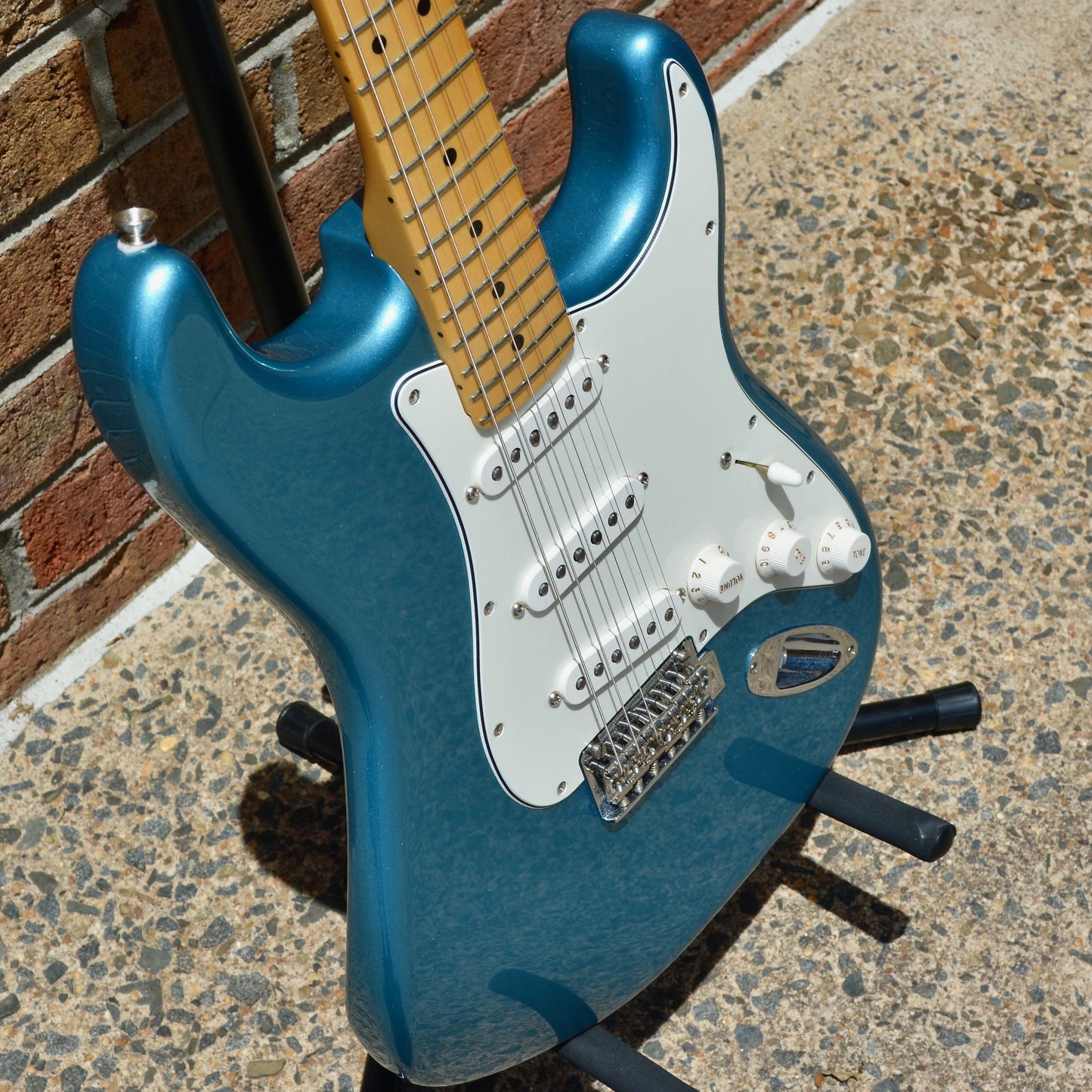 Fender USED Player Stratocaster®, Maple Fingerboard, Tidepool