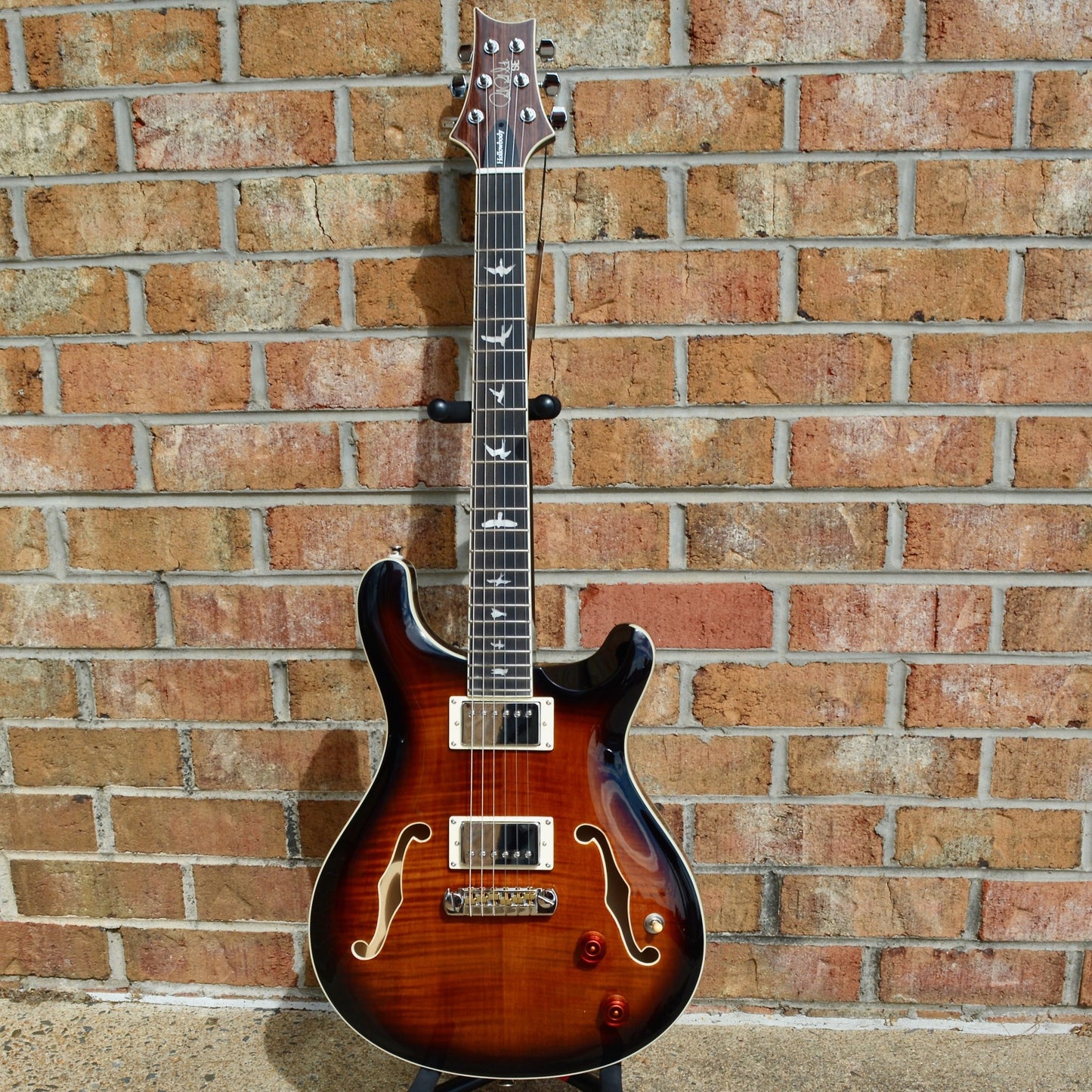 PRS Hollowbody II Black Gold Burst