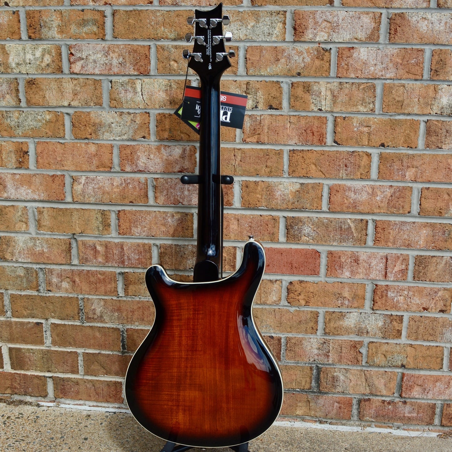 PRS Hollowbody II Black Gold Burst