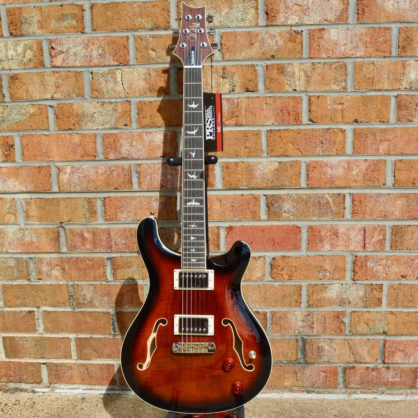 PRS SE Hollowbody II Black Gold Burst