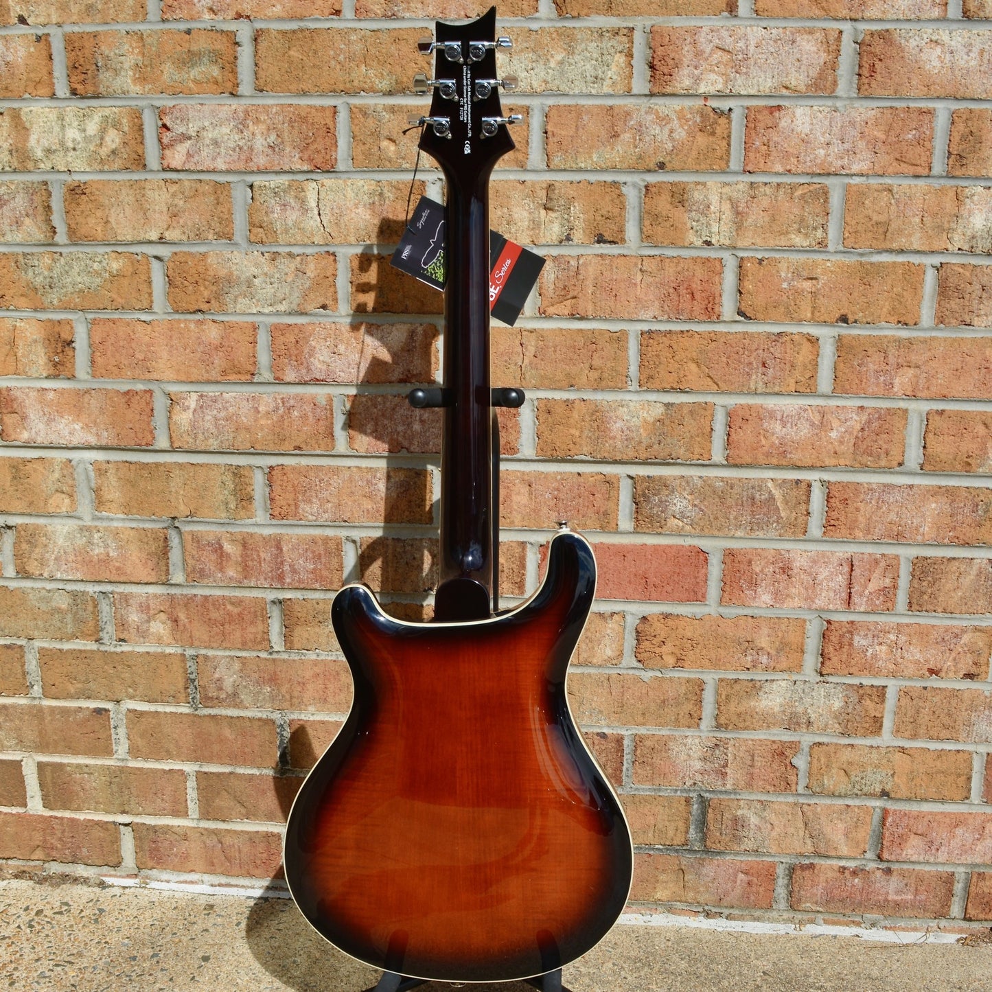 PRS SE Hollowbody II Black Gold Burst