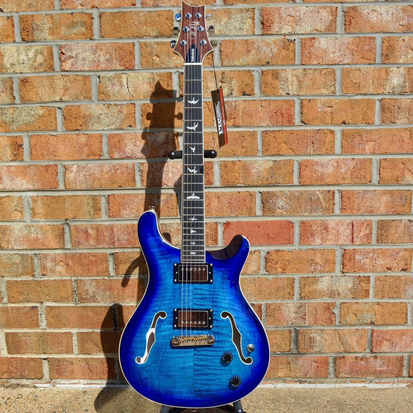 PRS SE Hollowbody II Faded Blue Burst