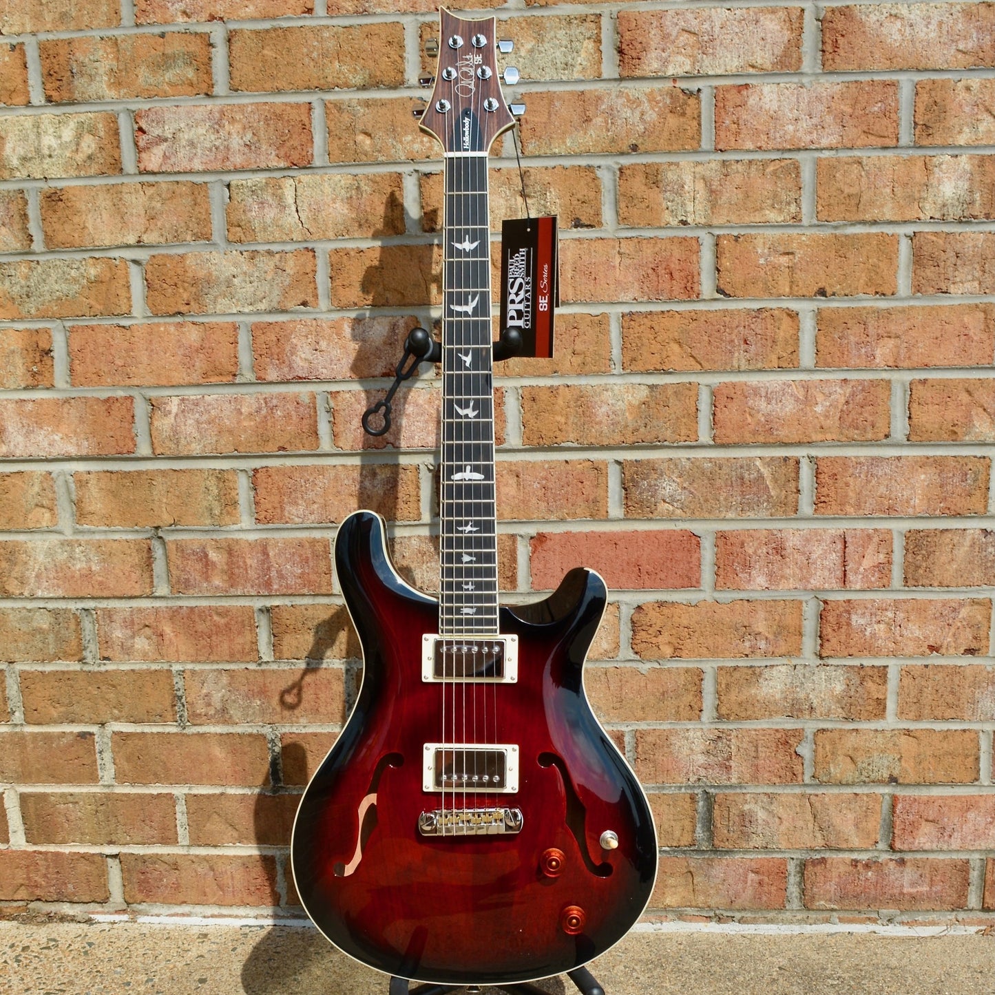 PRS Hollowbody Standard Fire Red Burst