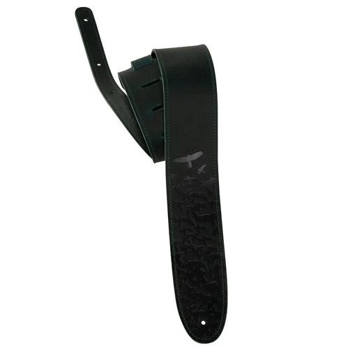 PRS 2.5” Leather Bird Swarm Strap - Green