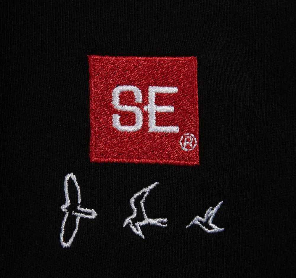 PRS SE Hoodie, Full-Zip, Black