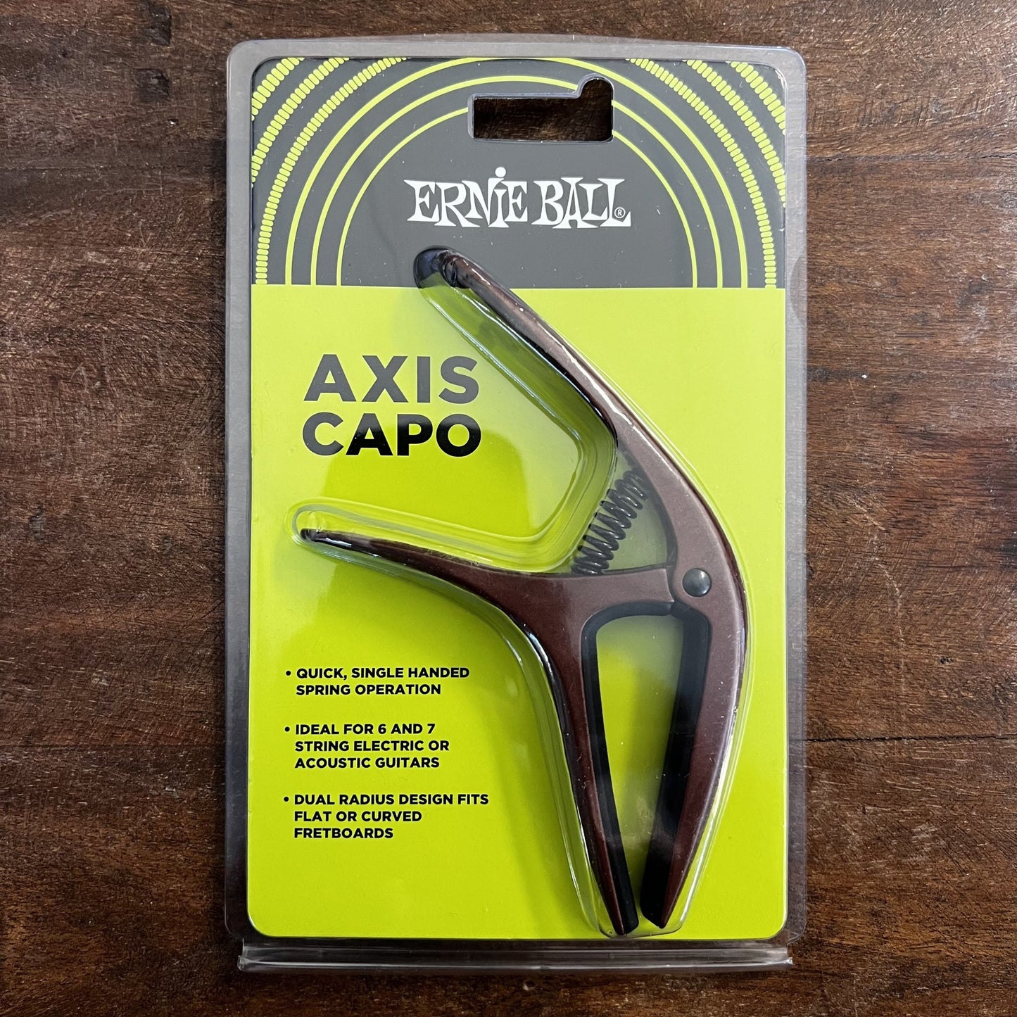Ernie Ball Axis Capo - Bronze