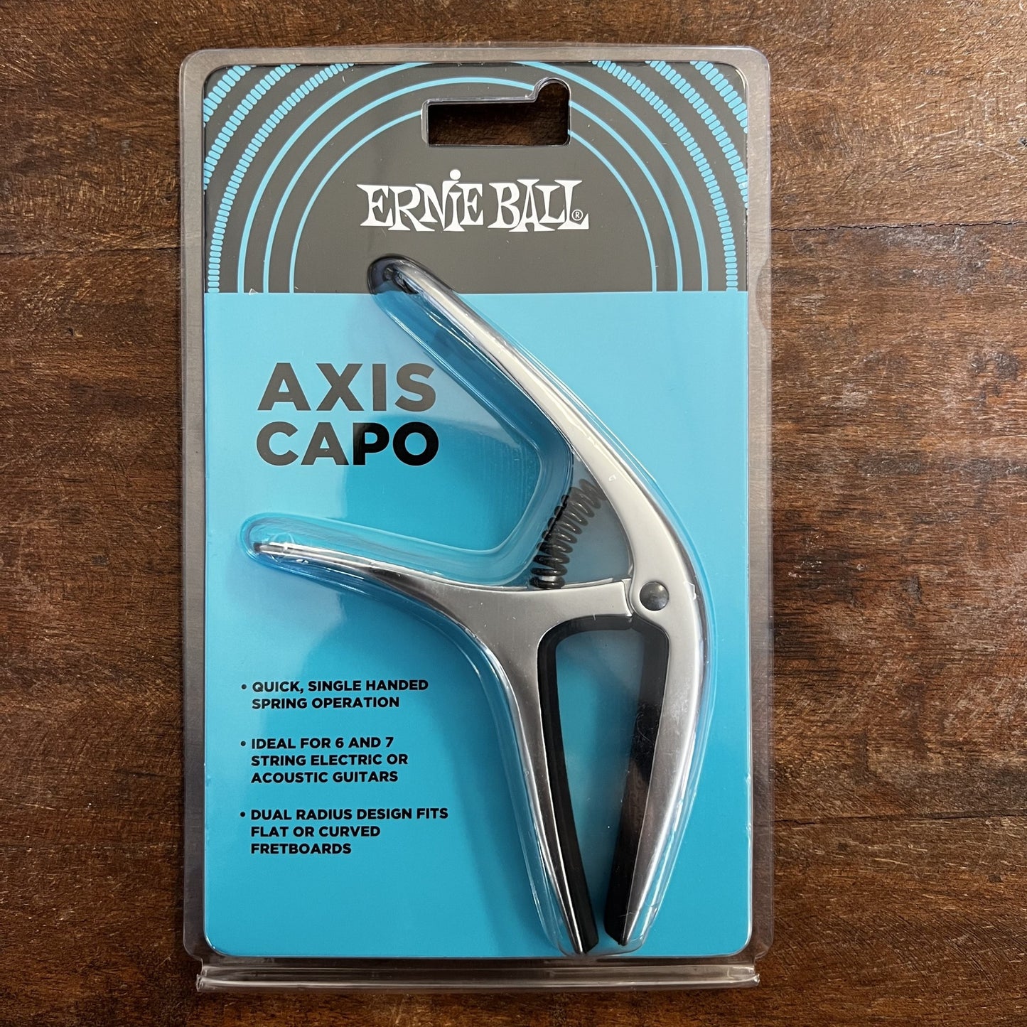 Ernie Ball Axis Capo - Silver
