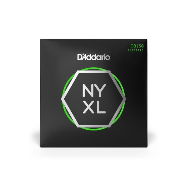 D'Addario 08-38 Extra Super Light, NYXL Electric Guitar Strings