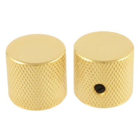 All Parts MK-0115 Metal Barrel Knobs Gold MK-0115