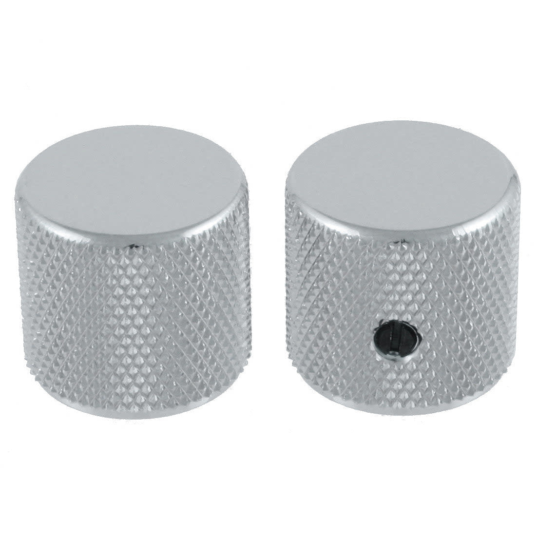 All Parts Metal Barrel Knobs Chrome MK-0115