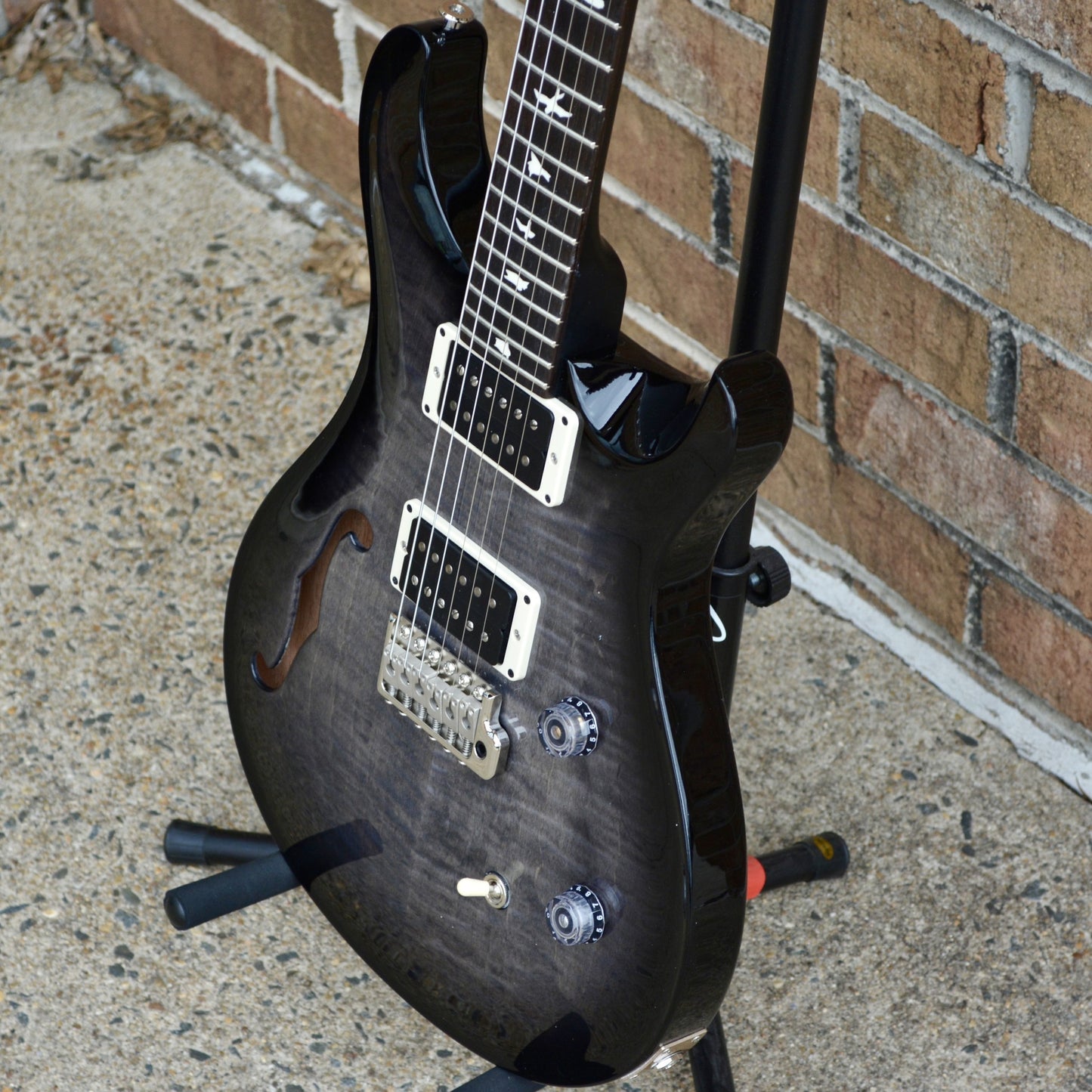 PRS CE 24 Semi-Hollow 2021 Faded Blue Smokeburst