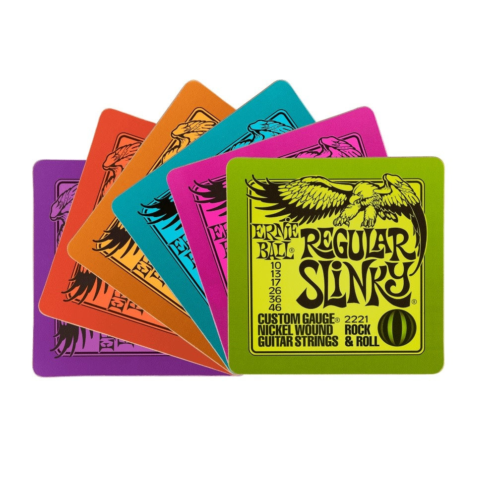 Ernie Ball Six pack of Slinky Coasters