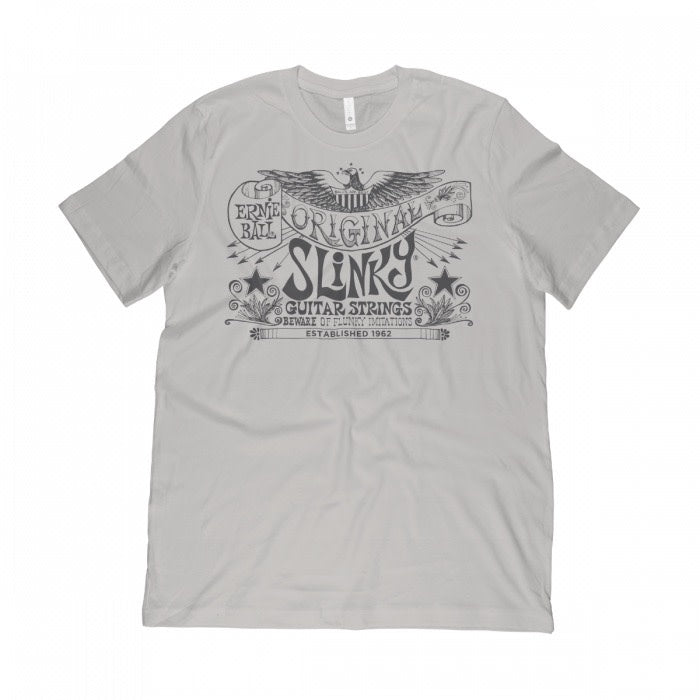 Ernie Ball Original Slinky Silver T-Shirt