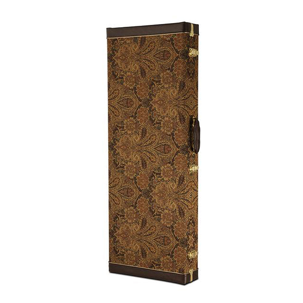PRS Multi-Fit Hard Case, Brown Paisley, Brown Interior