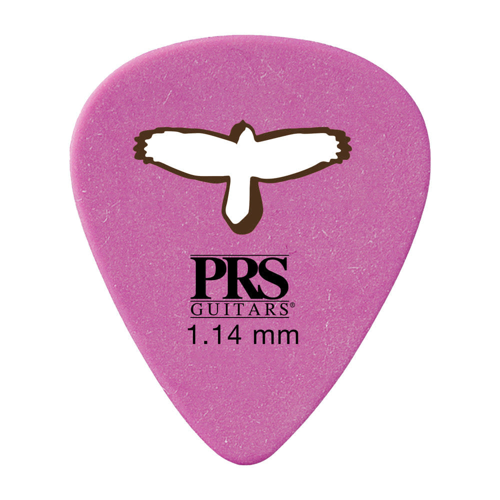 PRS Delrin "Punch" Picks - purple 1.14mm 12 Pack